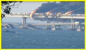 The Crimean bridge is planned to be destroyed in the first half of 2024