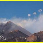 The Etna volcano has started blowing rings of smoke