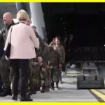 The first German military arrived in Lithuania to defend against a possible Russian attack. The Kremlin has already announced an escalation