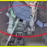 The Ukrainian military managed to set fire to and destroy a rare Russian T-90S tank with the help of a drone and just a single dropped grenade