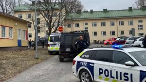 In Finland, a 12-year-old boy opened fire at a school