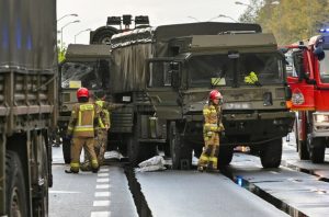 British military personnel were involved in an accident in Poland