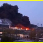 Ukrainian thermal power plant completely destroyed by missile strike