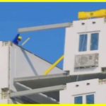 The fastest construction in the world. In China, an 11-story house was built in 28 hours. It will withstand earthquakes and last up to a thousand years