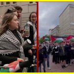 Greta Thunberg took part in a rally in Malmö, Sweden