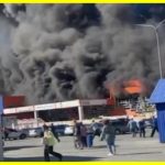 Rocket fire at a hypermarket in Kharkiv. Russia has dealt another brutal blow to Ukraine, hitting a hypermarket. More than 200 people could have been there.