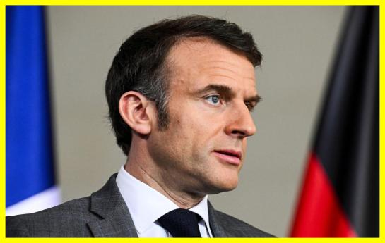 Macron in favor of allowing Ukraine to strike Russian military facilities