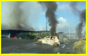 Mass riots in New Caledonia
