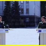 "How are you feeling, Roberta?", - "I'm concerned," - Zelenskyy and European Parliament President Roberta Metsola press conference in Kyiv was interrupted by an air alert