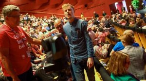 In Germany, eco-activists disrupted Scholz's speech