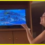 Saw cheating on TV. A girl accidentally finds out about her lover's infidelity during their vacation on a cruise liner