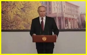 Russia currently has no plans to seize Kharkiv, Putin stated