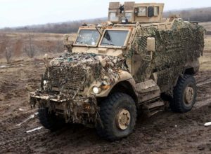MaxxPro driver saved Ukrainian infantrymen under fire