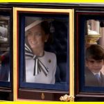 Princess Kate Middleton of Wales made her first public appearance since the information about undergoing treatment for cancer