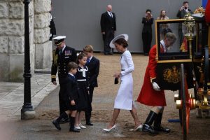 Kate Middleton's first public appearance in six months