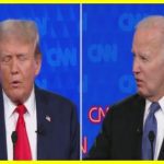 Joe Biden and Donald Trump had their first debate in 2024