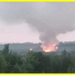 Ammunition depots are on fire in Russia