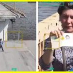 A Ukrainian woman escaped from Russian occupiers