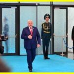 Belarusian dictator Lukashenko became ill in Kazakhstan; it happened at the SCO summit in Astana. Speaking, he looked very pale and spoke uncertainly
