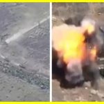 The Ukrainian military defeats Russian assault colony