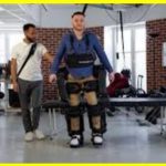 An exoskeleton that helps paralyzed patients