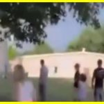 A lot of people saw a man with a rifle