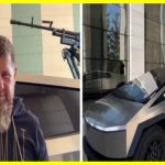 Kadyrov said that Elon Musk gave him a Tesla Cybertruck. He bolted on a machine gun and will send the electric vehicle to war in Ukraine