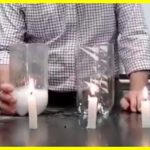 How to Put Out a Flame with Invisible Gas?