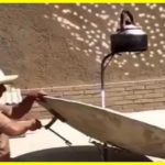 How do you use the sun to boil a kettle?