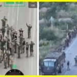 The Russian military surrendered in a mass