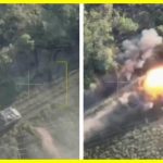 The Ukrainian military survived after a missile hit the BPM Bradley