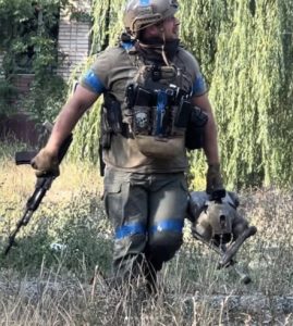 The Ukrainian military is being helped by robotic dogs