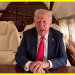 Emergency landing of a plane carrying Trump