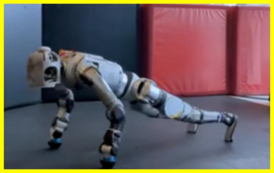 The new Atlas robot can do push-ups from the floor