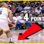 This is the first time in basketball that a 4-point shot has been realized