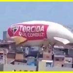 На житлові будинки у Бразилії впав дирижабль