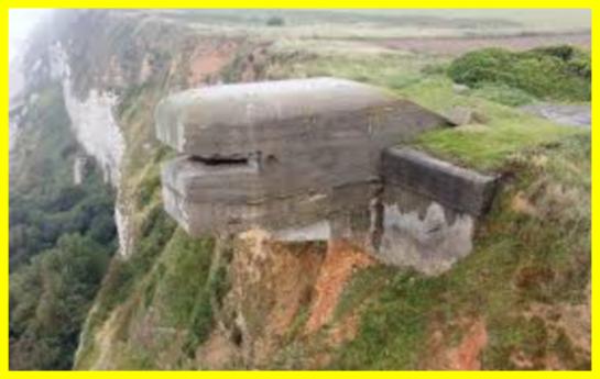 Nazi bunker in Normandy