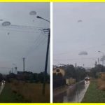 Polish paratroopers landed in a village instead of a firing range
