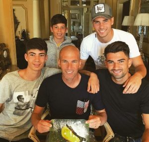 Zidane's son ended his soccer career at the age of 29