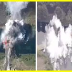 Russian troops were caught between the Ukrainian army and the river. Ukrainian troops destroyed the last bridge and pontoon crossings on Russian territory