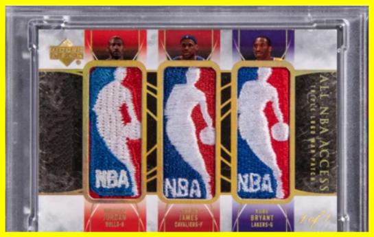 A rare card of an NBA star sold for a record amount of money