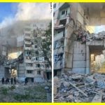 Ворог завдав ударів по багатоповерхівках у Харкові