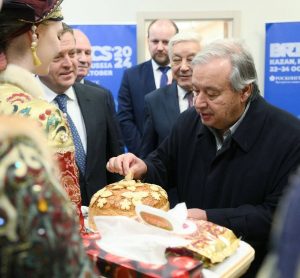 UN Secretary General Guterres arrived at the BRICS summit