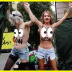 FEMEN held a rally in front of the Iranian Embassy in Kyiv