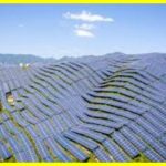Гігантська сонячна електростанція на горі Шаньсі