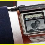 Наручний годинник із телевізійним екраном Seiko TV