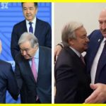 The UN Secretary General bows his head, shakes hands and embraces war criminals, who unleashed the bloodiest war in Europe. The UN needs to be reformed