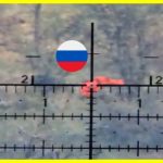 Ukrainian sniper eliminated five occupants