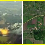Storm Shadow missile strike on the Kursk region of Russia