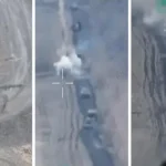 One Leopard 2 destroyed an entire armored column of Russians